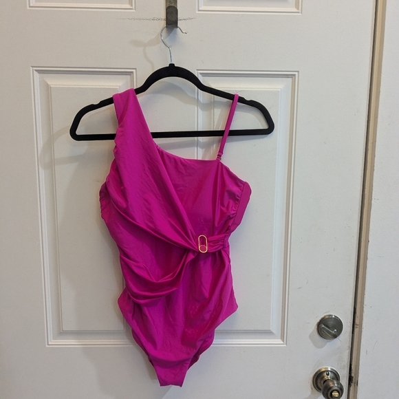 Trina Turk Monaco Assymetrical One Piece Swimsuit - Picture 4 of 7